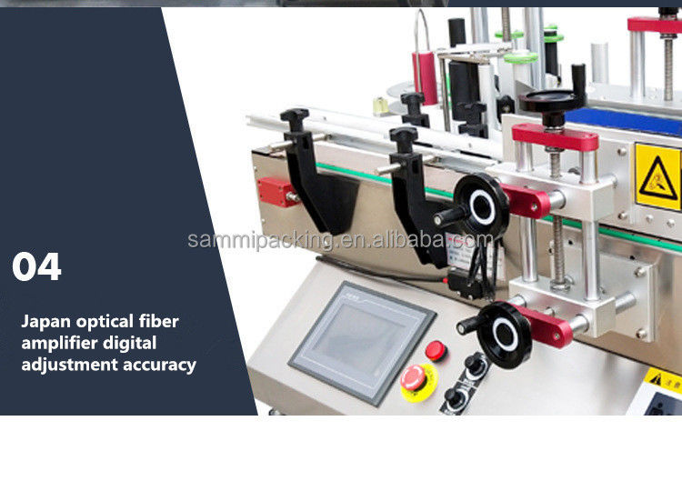 Tańsza cena Całkowicie automatyczna maszyna do etykietowania wysokiej prędkości z nalepką na butelkę przenośnikową maszyna do etykietowania SMTBJ-50 z CE