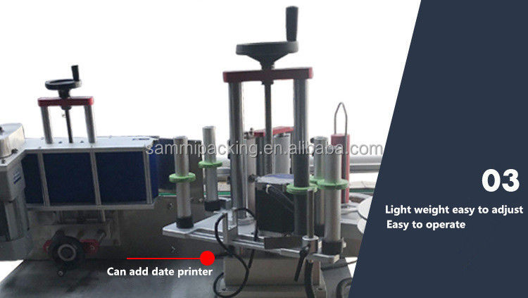 Tańsza cena Całkowicie automatyczna maszyna do etykietowania wysokiej prędkości z nalepką na butelkę przenośnikową maszyna do etykietowania SMTBJ-50 z CE