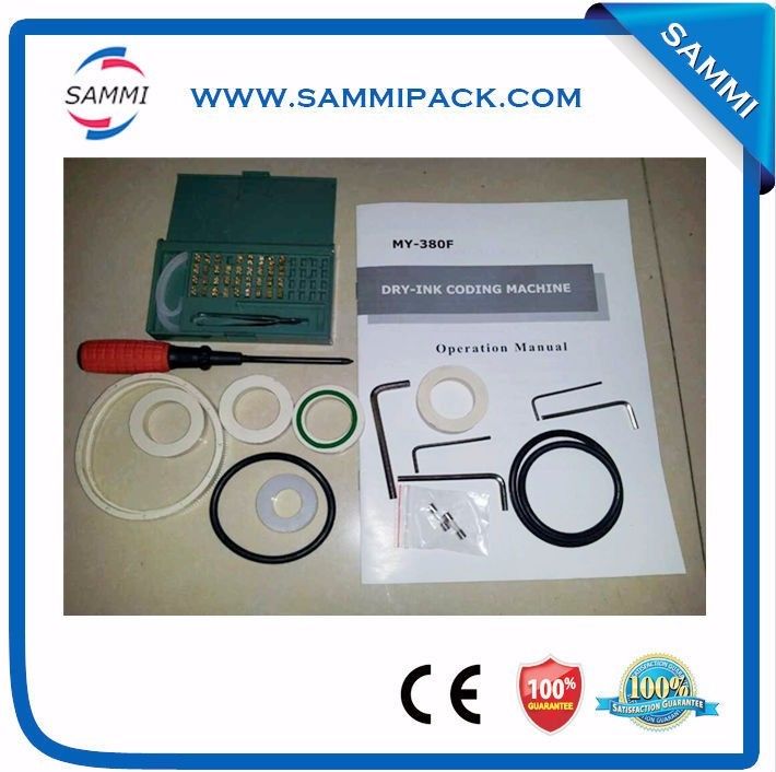 دستگاه چاپ لیبل MY-380 با کیفیت بالا - چاپگر تاریخ/کد دسته جوهر جامد و برجسته برای مواد بسته بندی فیلم و کاغذ