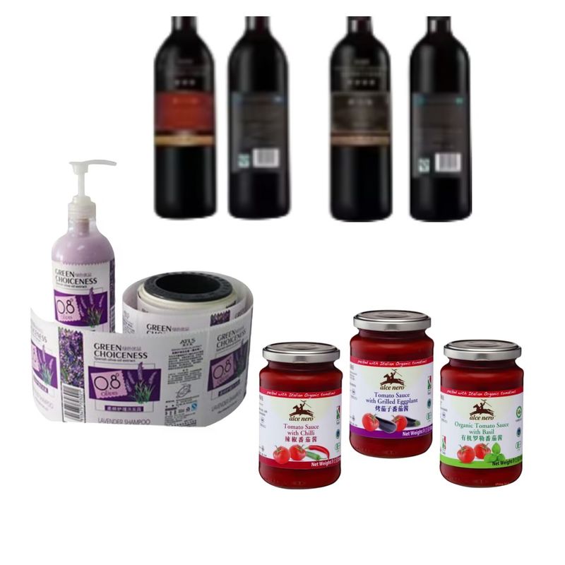 Υψηλής ποιότητας μηχανή ετικέτας διπλής όψεως, συσκευή ετικέτας για στρογγυλή δεξαμενή/φιάλη με λειτουργία μέτρησης