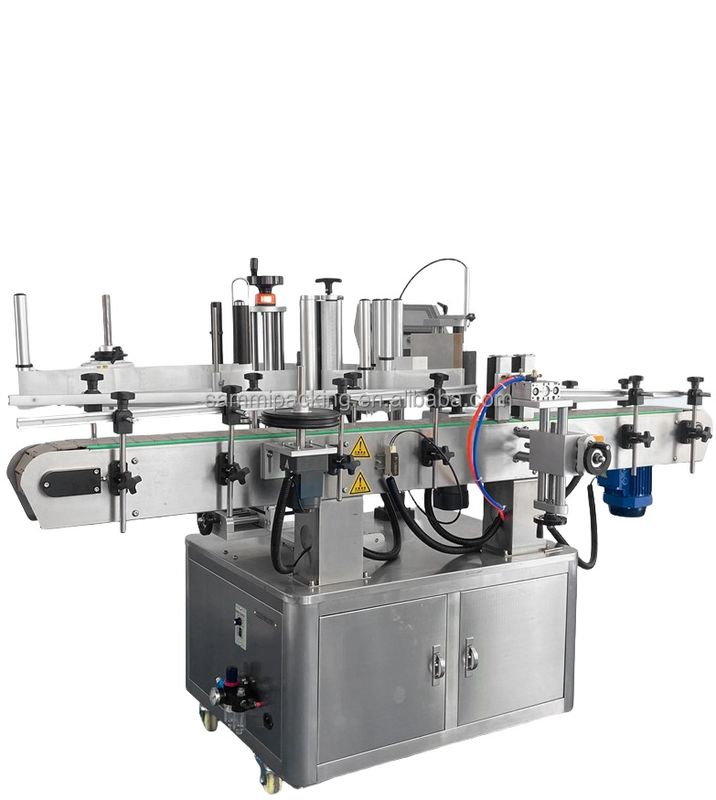 2024 Vendite in Cina Macchine di etichettatura di cilindri semiautomatiche affidabili Azionate elettricamente con componenti PLC Imballaggio in cartone di legno