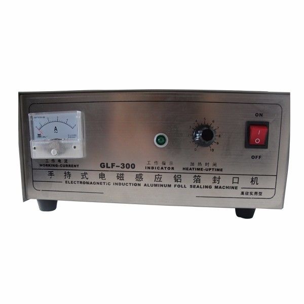 নতুন প্রকার GLF-300 ইন্ডাকশন অ্যালুমিনিয়াম ফয়েল সিলিং মেশিন, প্লাস্টিক স্ক্রু থ্রেড সিলার, পোর্টেবল রাউন্ড বোতল ঢাকনা সিলার