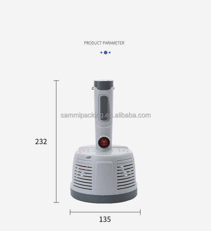 DGYF-400A اليد العاملة الحثية آلة ختم ورق الألومنيوم الزجاجة البلاستيكية الغذائية الحثية سائل الحرارة