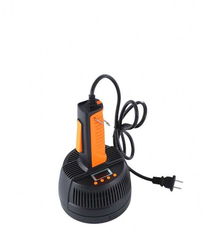 เครื่องประทับแผ่นอะลูมิเนียมแบบพกพาใหม่ เครื่องประทับฝาขวดแบบครึ่งอัตโนมัติ เครื่องประทับฝาขวดแบบไฟฟ้า