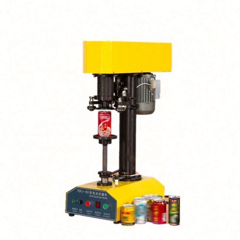 TDFJ-160 آلة تعبئة علب القصدير آلة تغليف علب العلب مغلق/علب البيرة/علب اللحوم
