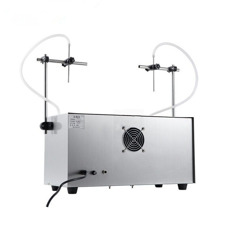 เครื่องบรรจุน้ำมันมะกอกแบบเกียร์ปั๊ม GLF-I-II เครื่องบรรจุของเหลวสองหัว, เครื่องบรรจุน้ำมัน (3-3000 มล.)