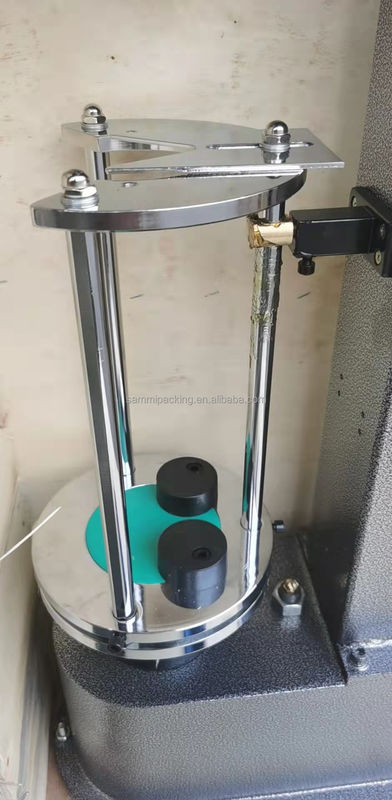 Alüminyum Kapaklar, Cam Şişe Doldurma, Şarap ve İçki Şişesi Kapaklama Makinesi DK-50 için Düşük Maliyetli Yarım Otomatik ROPP Kapak Makinesi