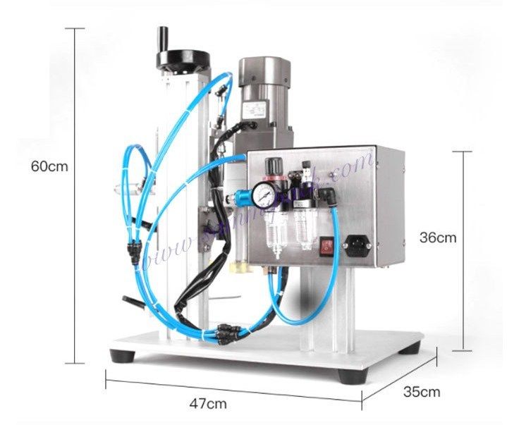 耐久性のある工業用プラスチックボトルシーラー スクリューキャッパー ハーバルチンクチャー瓶キャッピング装置 キャッピングマシン
