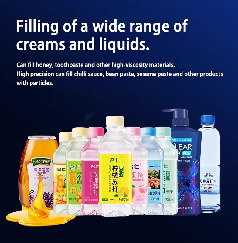 Venta caliente Máquina de embalaje de cosméticos de limpieza fácil de una sola dosis Crema gruesa de relleno de mantequilla de karité