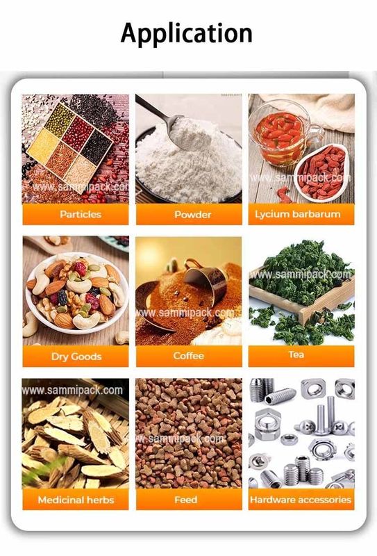 High Quality 100-500g Automatic Powder Granule Packing Machine Nuts Spice Chili Grains Powder Snacks Bagging Machine with CE