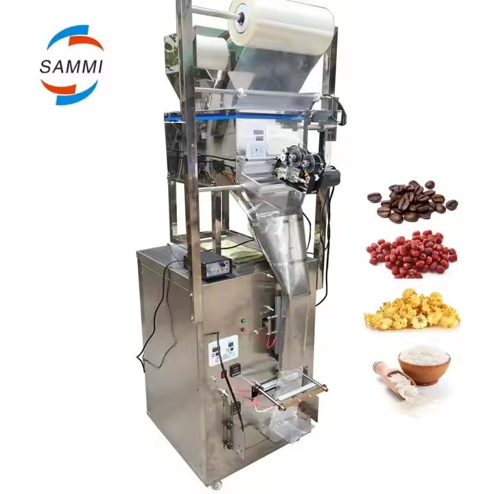 Factory Direct 50-500g Multi-function Automatic Packing Machine for Powder Granule Snacks Packaging With 1 Year Warranty