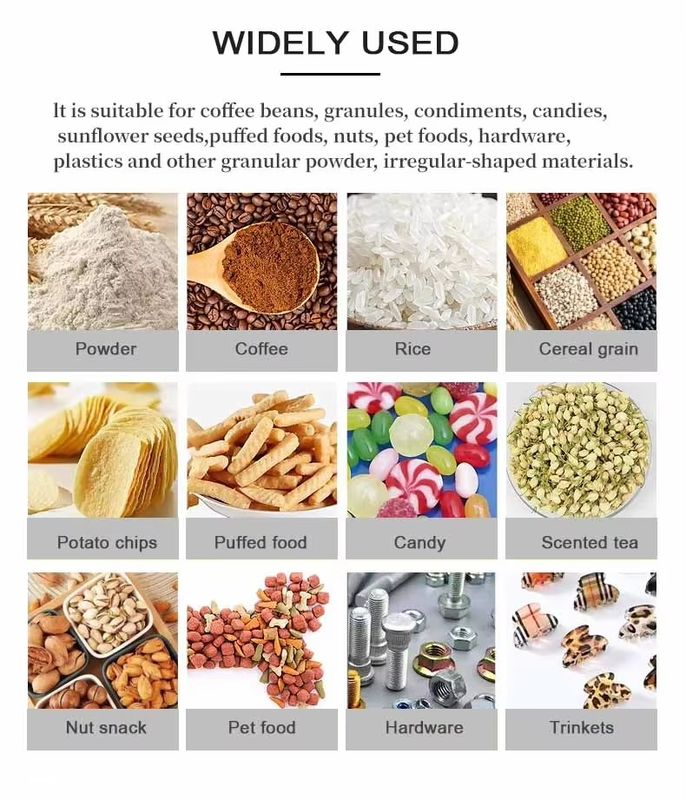 Factory Direct 50-500g Multi-function Automatic Packing Machine for Powder Granule Snacks Packaging With 1 Year Warranty