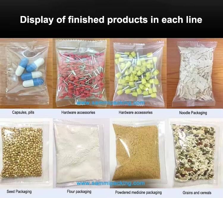 Factory Direct 50-500g Multi-function Automatic Packing Machine for Powder Granule Snacks Packaging With 1 Year Warranty