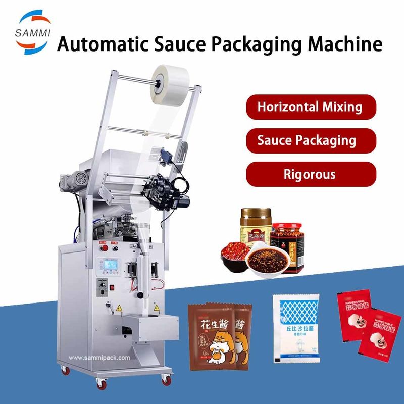 High Quality Chili Sauce Packaging Machine for Cream Honey Filling Machine/Automatic Oil Paste Mixing Packing Equipment