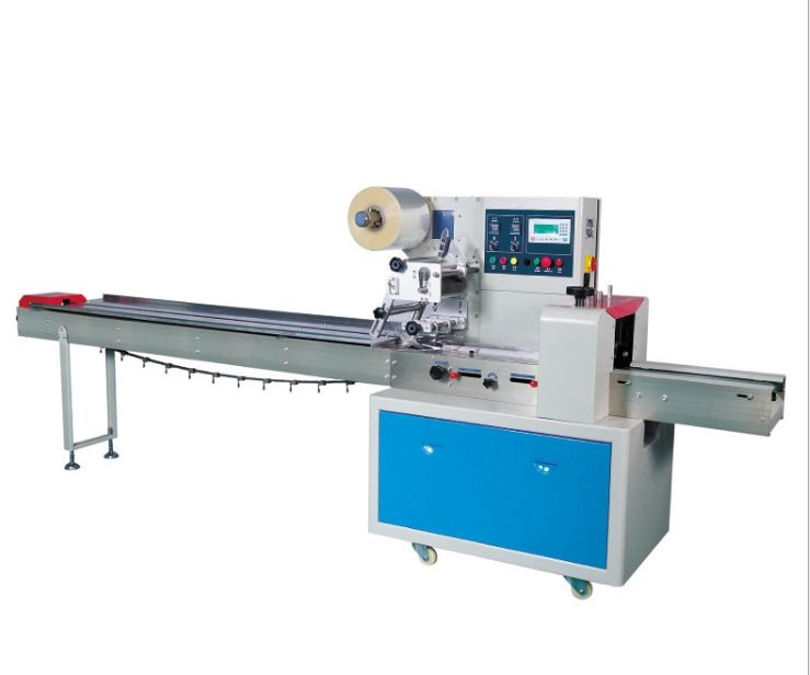 New Arrival High-Speed Electric Flow Packing Machine Easy Operate Pillow Package Type for Sealing Cartons for Food Commodity