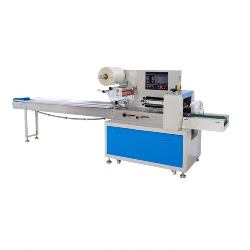 Factory Direct Automatic High Speed Pillow Packing Machine Flow Packing Machine Toilet Soap Bar Film Bag Packaging Machine