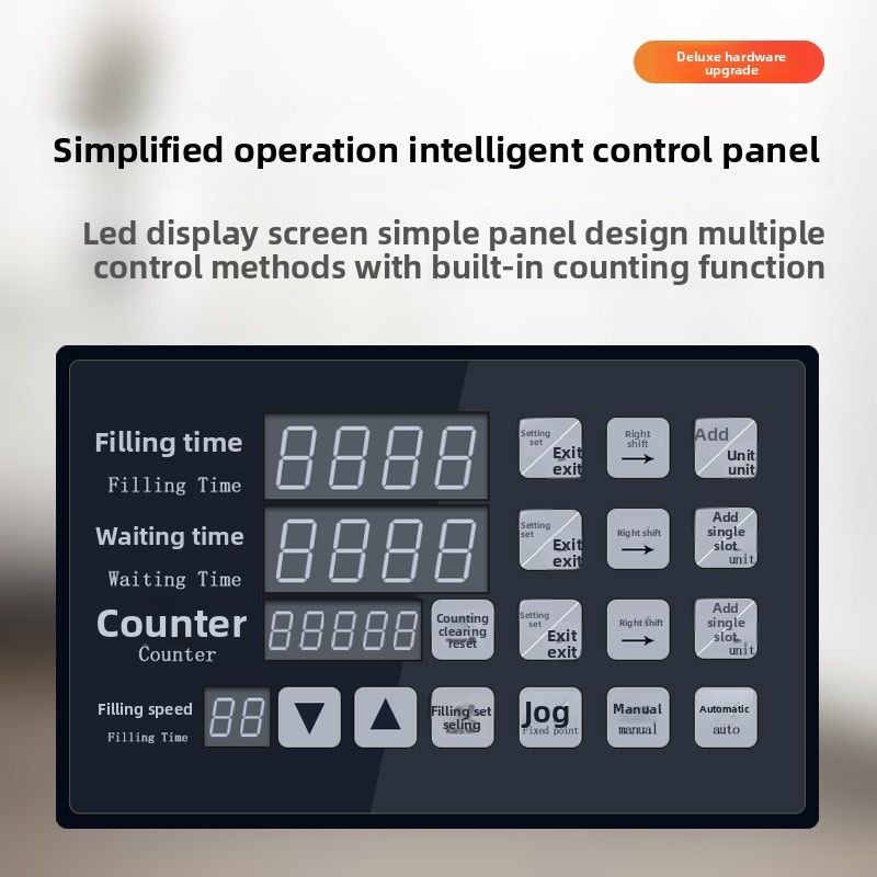 เครื่องบรรจุของเหลวแบบกึ่งอัตโนมัติด้วยปั๊มแม่เหล็ก ทนทานต่อการกัดกร่อนเล็กน้อย สำหรับจ่ายสารละลายแอลกอฮอล์ น้ำ และสารเคมี
