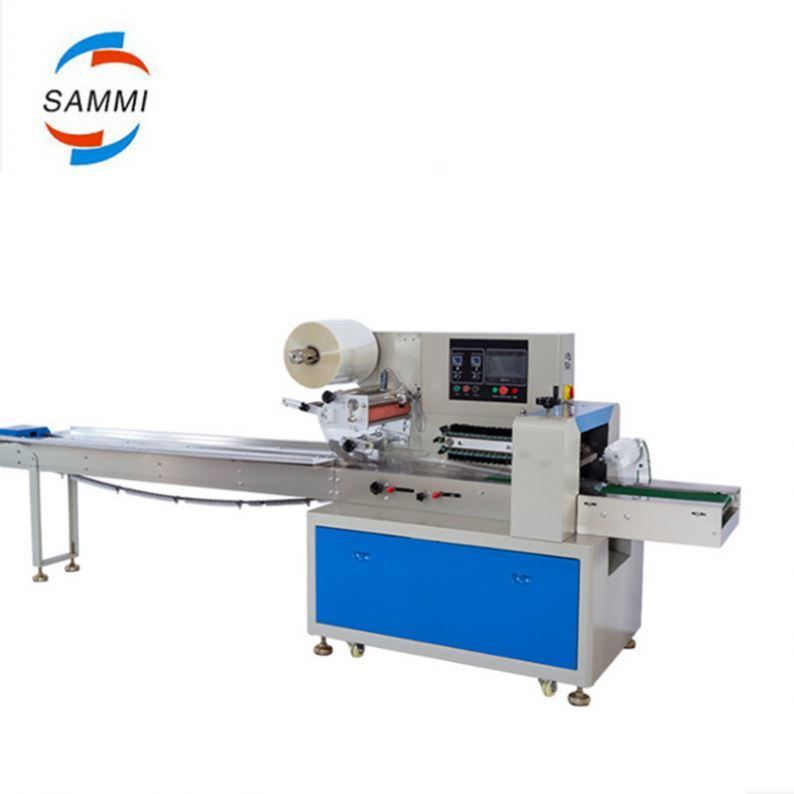 Fully Automatic Horizontal Wrapping Flow Pack Packing Machine Ice Cream Lolly Popsicle Packaging Machine