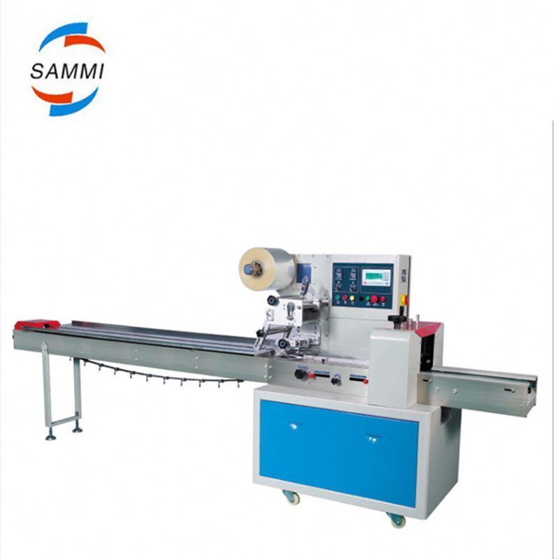 Automatic Multi-Functional Horizontal Pillow Flow Packing Machine Wrapping Machine Sealing Bread Sandwich Toast Pizza Dough Nut