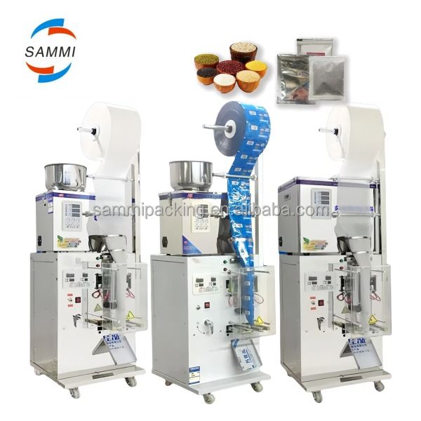 Low Cost Automatic Potato Chips/Biscuit/Beans/Grain Snack Food Pouch Bag Nitrogen Vertical Packing Packaging Machine