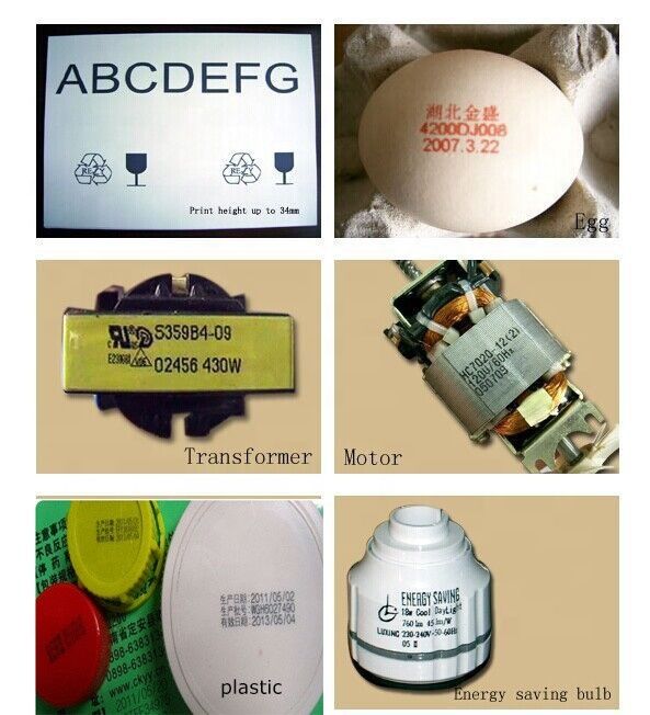 High Quality Continue Inkjet Coding Machine/ Expiry Date Printer With Resolution Ink-jet Printer