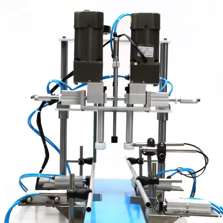 Factory Price High Efficiency Semi Automatic Capping Machine Tailored For Mineral Water Lines Plastic And Spray Bottles