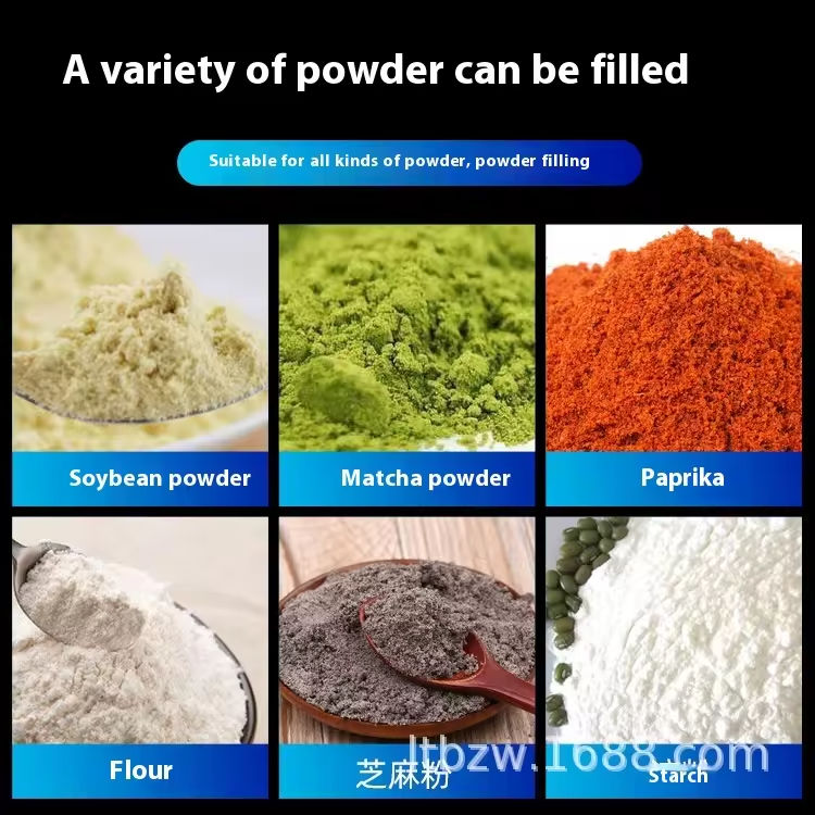 Industries Full Automatic Auger Tea Powder Chemical Dry Powder Bottle Quantitative Filling Powder Packaging Machine