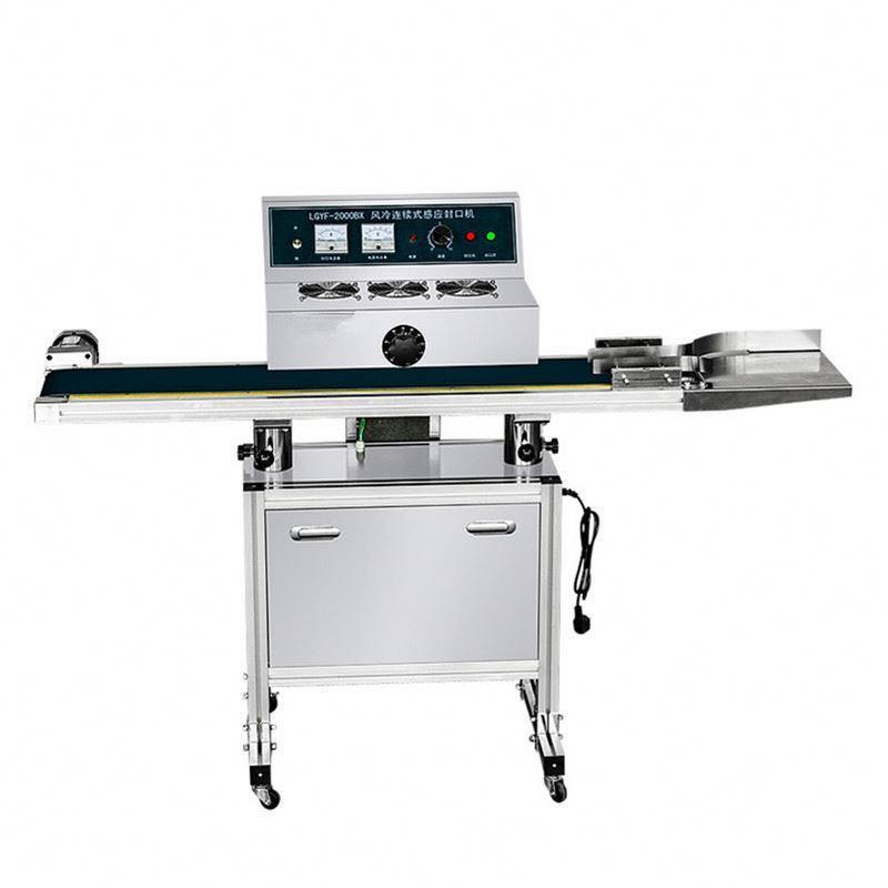 Wholesale Automatic Glass Jar Induction Bottle Sealing Machine Floor Type Automatic Induction Sealing Machine