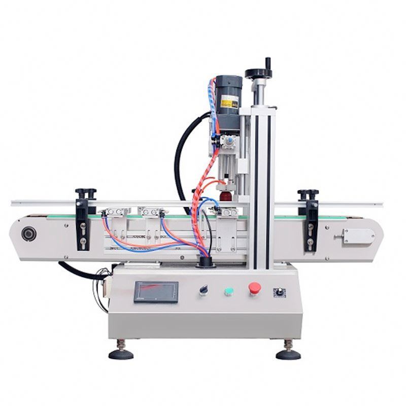 High Quality Pump Cap Automatic Plastic Bottle Jar Screw Crown Sealing Closing Capping Machine for PET Bottles