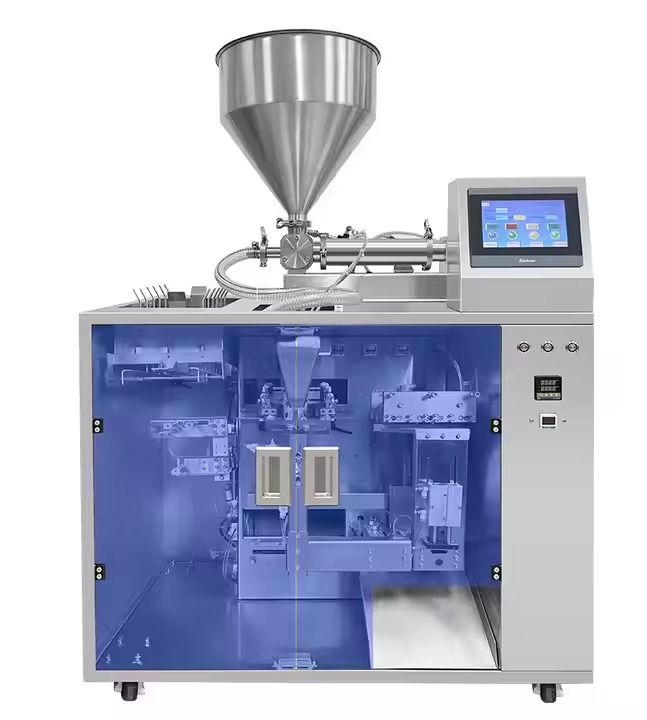 High Efficiency Premade Stand up Bag Pouch Pick up Open Fill and Seal 4 in 1 Packaging Machine for Nuts/sugar/coffee/grains