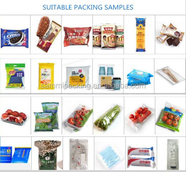 DBW-250 Low Price Automatic Chocolate Candy Bar Cookie Flow Pack Horizontal Food Pillow Packing Machine