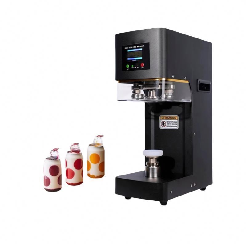 Fully Semi Automatic Can Seaming Machine Pet Tuna Can Sealer Soda Pop Canning Machine Plastic Can Sealing Machine China Factory