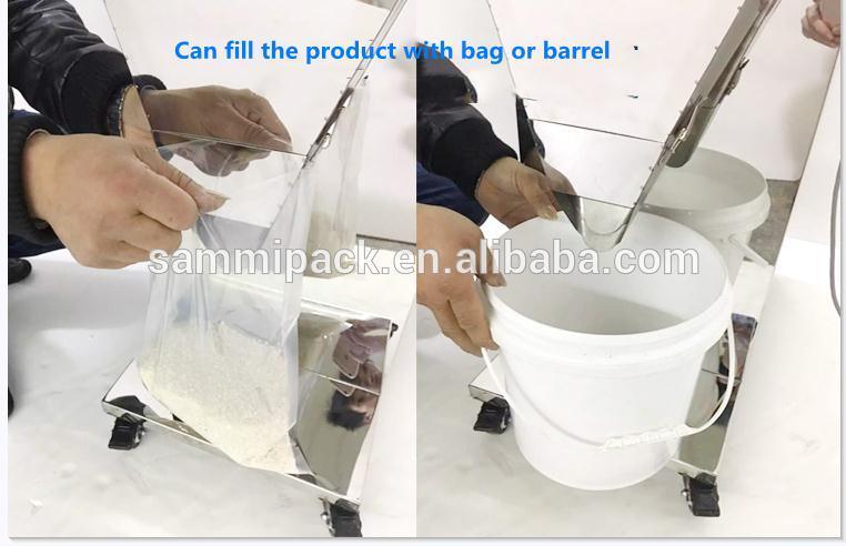 100-5000g Vibration Coffee Bean Tea Bag Sachet Powder Pouch Semi Automatic Packing Weighing Filling Machine