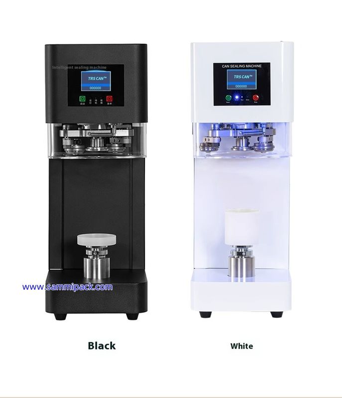 Nuovo in magazzino Boba Tea Soda Beer Can Sealer Machine Automatic Electric Pet Bottles Can Sealing Machine pronto per la spedizione