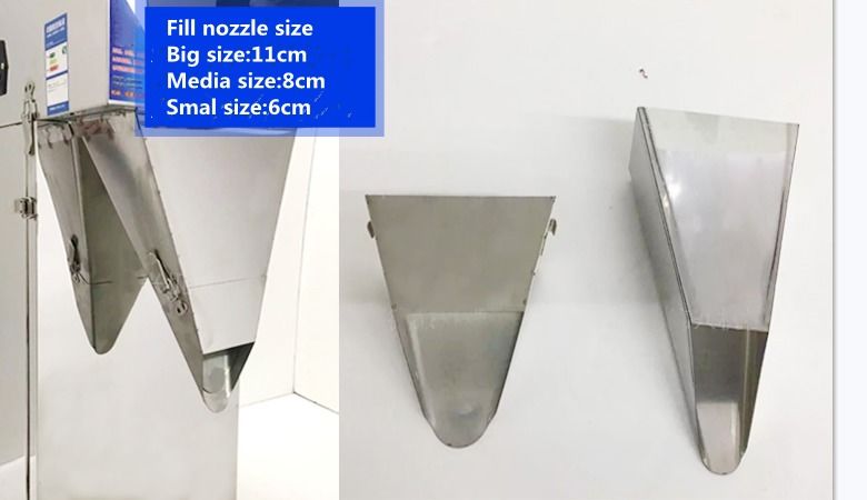 Macchina riempitrice per polveri piccola da 5KG, dosatore ponderale a vite per latte/caffè/farina/proteine