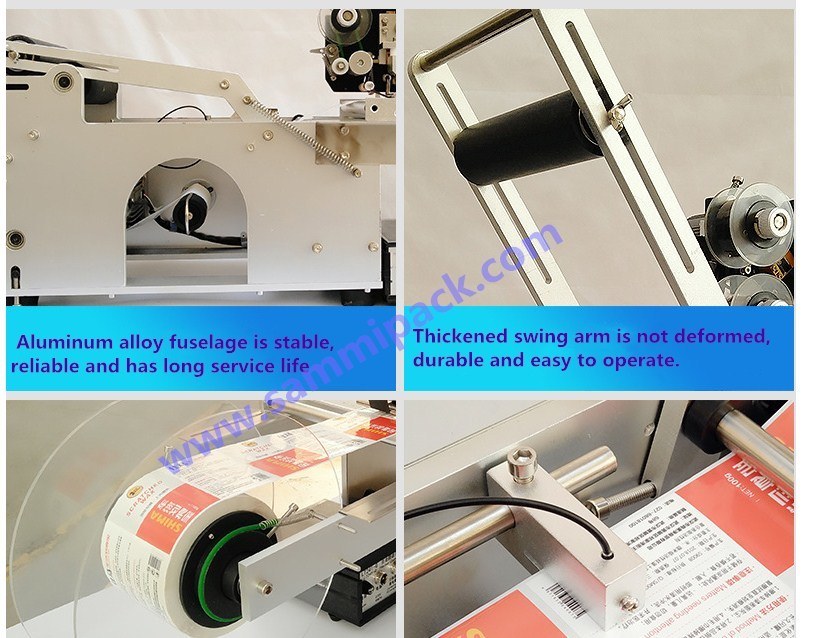 Label Roll Diameter inner Dia 75mm sticker label machine equipped with high accuracy technology to improve labeling and speed