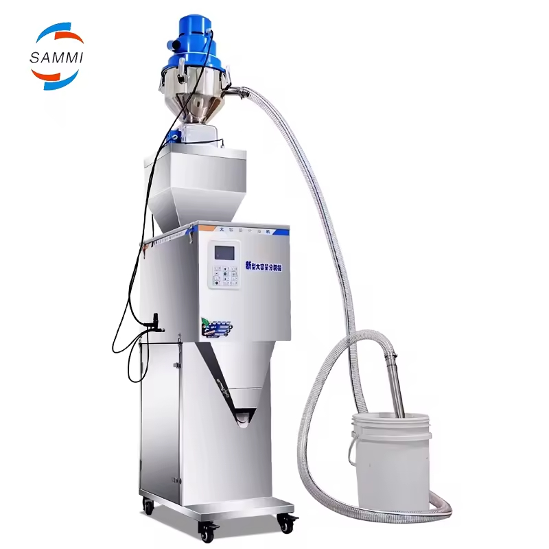 50-3000g Automatic Weigh Machines Tea Granules Powders Sachet Weighing Filling Machine Packing Machine with automatic feeding