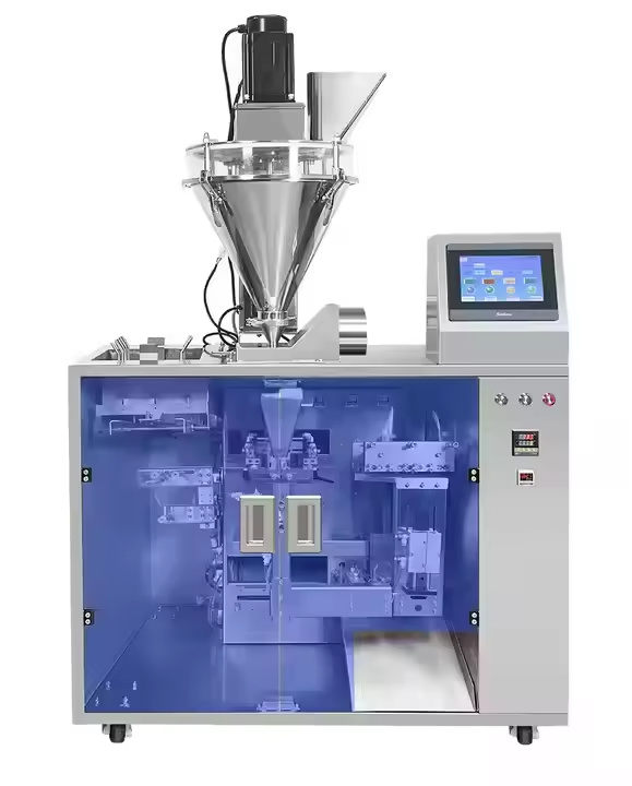 Chain Pack Stand-up Zipper Pouch Packing Machine Dog Food Weighing Filling Sealing Machine for Plastic Bag Packaging