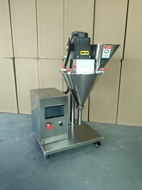 Powder Filling Machine Featuring Auger Screw Filling Method Operating at 220V Ideal for Precise Powder Packaging
