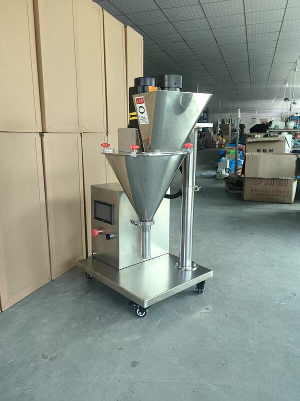 Powder Filling Machine Featuring Auger Screw Filling Method Operating at 220V Ideal for Precise Powder Packaging