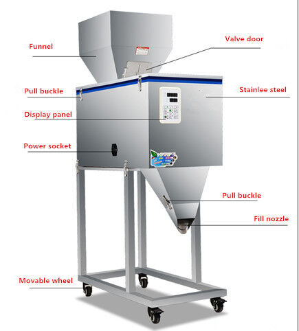 Tea Weighing Machine Filling Range 100 to 2500g Machinery Test Provided Solution for Tea Packaging Accuracy