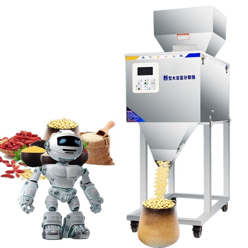 Tea Weighing Machine Filling Range 100 to 2500g Machinery Test Provided Solution for Tea Packaging Accuracy