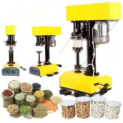 Semi Automatic Electric Tin Can Seaming Machine For Beverage Can
