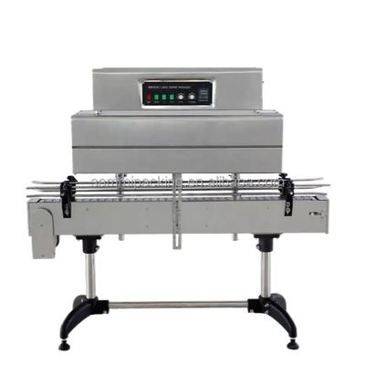 BSS-1538C पीवीसी फिल्म हीट टनेल फ्लास्क कैप के लिए सिकुड़ें रैप मशीन