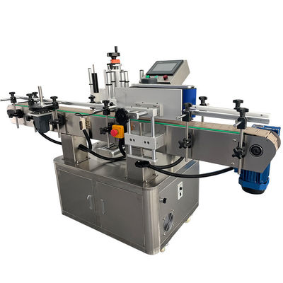 Automatische Runde Flasche Klebstoff Aufkleber Dosen Getränke Etiketten Applikator Kosmetik Etikettierungsmaschine