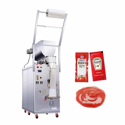 4 sigillo laterale sacchetto di applicazione alimentare sacchetto imballaggio piccolo sacchetto salsa liquida ketchup confezionatore 220V / 50HZ
