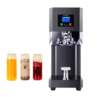 Mesin Penyegel Kaleng Semi Otomatis untuk Soda, Teh Gelembung & Jus - Penyegel Kaleng PET/Timah Kecepatan Tinggi dengan Penyegel Tutup untuk Minuman