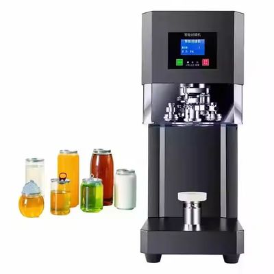 Mejor Venta 2025 Máquina de sellado de latas de alta eficiencia, selladora automática para latas de PET / aluminio / estaño, bajo precio y fácil mantenimiento