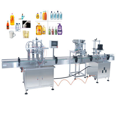 Automatic Filling Capping labeling machine Designed for and Fast Packaging Processes