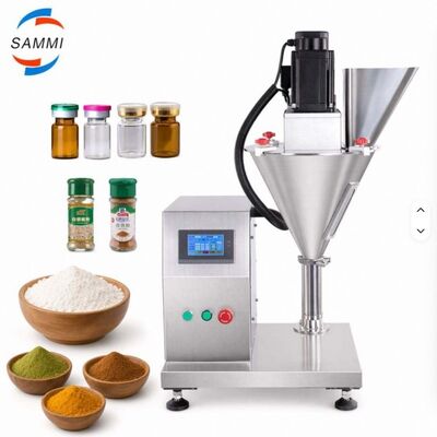 SUS304 auger powder filler optimized for coffee bag packaging powder filling system capable of handling fine granular and coarse powders